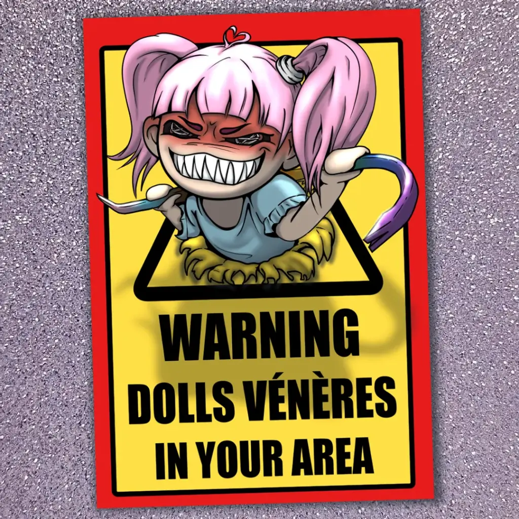 Sticker Warning!