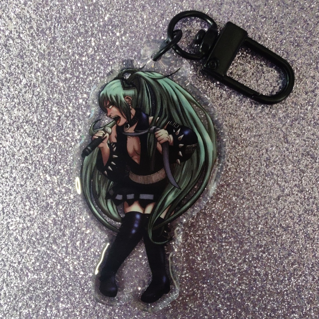 Porte-Clés Epoxy Hagane Miku