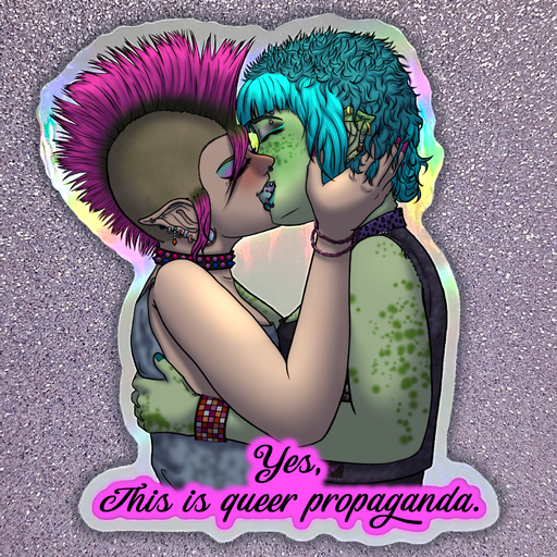 Sticker Holo Queer Propaganda