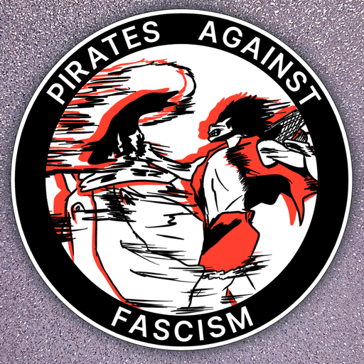 Sticker One Piece Antifa