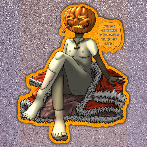 Sticker Jack'o 