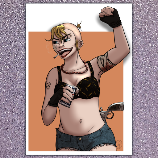 Print Tank girl