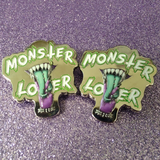 Monster Lover Pins phosphorescent 